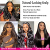 Body Wave 100% t&ouml;&ouml;tlemata Peruu juustega kimbud 4x4 HD pitskinnitusega naturaalne v&auml;rv mustadele naistele