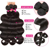 Body Wave 100% t&ouml;&ouml;tlemata Peruu juustega kimbud 4x4 HD pitskinnitusega naturaalne v&auml;rv mustadele naistele