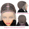 T-Del Blonde Forreste Parykker Menneskeh&aring;r 13x6x1 T Del Deep Wave brasiliansk jomfru menneskeh&aring;r Forplukket 180 T&aelig;thed Naturlig farve
