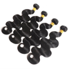 ISWEET Body Wave Hair Human 4 Bundles 100% اکستنشن موی ویرجین برزیلی فرآوری نشده طبیعی مشکی برای زنان (16، 18، 20، 22 اینچ)