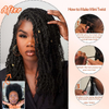 ISWEET Afro Kinky Human Hair 16 Zoll 4C Kinky Curly Bundles 50g Perfekt f&uuml;r Mini Twist & Dreadlocks 1B Natural Black Hair Extensions