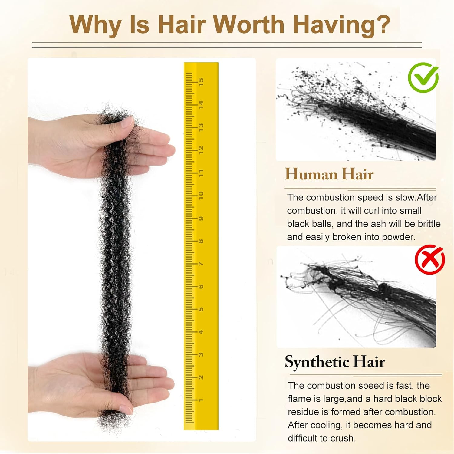 Afro Twist ľudsk&eacute; vlasy 16 palcov Afro Kinkys Bulk Ľudsk&eacute; vlasy 40 g/zv&auml;zok Natural Black Human Braiding Hair for Loc Extensions Vlasy Marley Twist Brainding (16 palcov, balenie 2 ks)