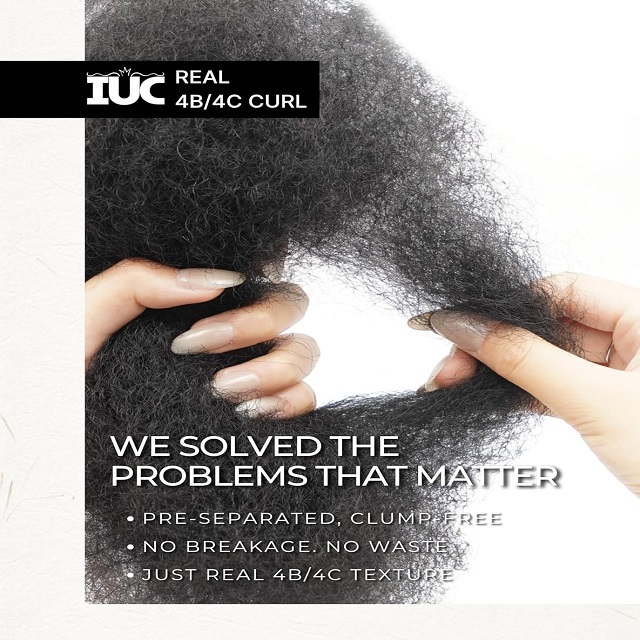 ISWEET 4C Gruaig Dhaonna Bulc Afro Kinky-Curly - 16 Orlach Fad, 50g Me&aacute;chan, 100% Gruaig Dhaonna R&eacute;adach. Ideal do Braiding, Twists, Dreadlocks, Loc Deisi&uacute;ch&aacute;n, Agus &Uacute;s&aacute;id Kid-S&aacute;bh&aacute;ilte.