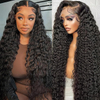 Deep Wave HD blonde frontparykker