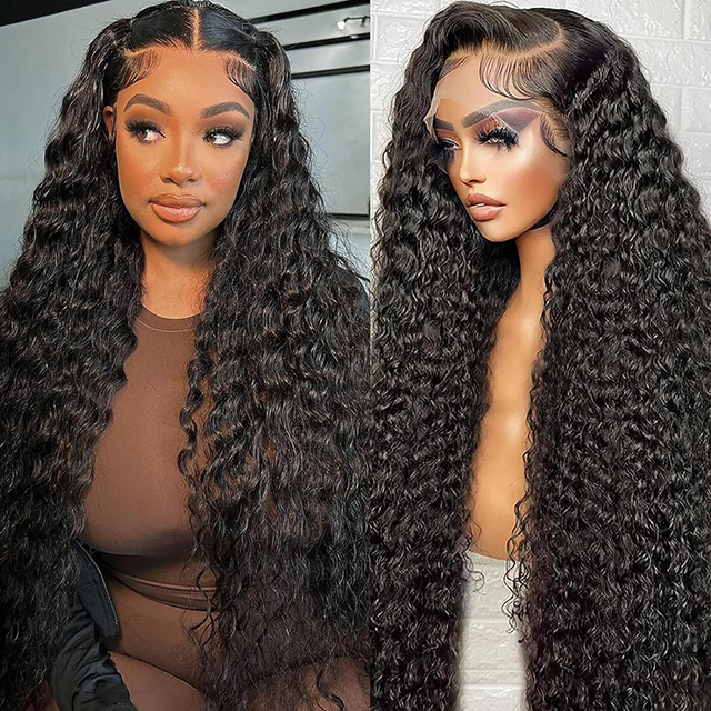 Deep Wave HD blonde frontparykker