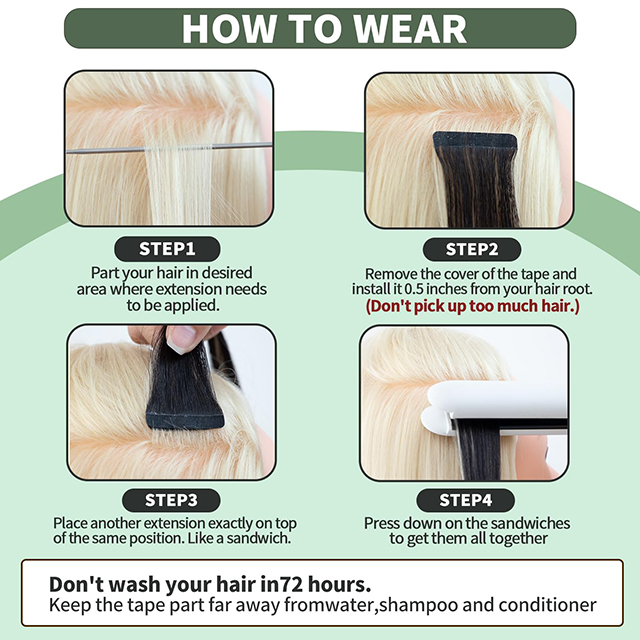 20 Pcs ဆံပင်ဆက်ခြင်း Remy လူသားဆံပင်ဖြောင့် မမြင်နိုင်သော ဆံပင်ဆက်ခြင်း 50 ဂရမ် အမျိုးသမီးများအတွက် သဘာဝအနက်ရောင် #1B