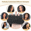 ISWEET 20 Duim Afro Kinkys Bulk Menslike Hare 40g 1 Bundel Kinky Twist Hare Vir Dreadlock Extensions Vleg Hare Vir Twist En Sagte Locs (1 Pakkie) 