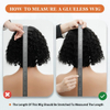 Wear & Go Glueless, r&ouml;vid, g&ouml;nd&ouml;r Bob par&oacute;ka emberi hajb&oacute;l – 180%-os sűrűs&eacute;gű, 8 h&uuml;velykes vil&aacute;gosbarna, előre kit&eacute;pett, előre kiv&aacute;gott m&eacute;lyhull&aacute;m&uacute; csipke első par&oacute;ka nőknek