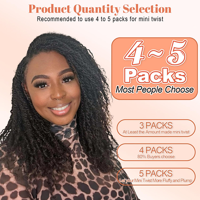 ISWEET Afro Kinky Human Hair 16 Zoll 4C Kinky Curly Bundles 50g Perfekt f&uuml;r Mini Twist & Dreadlocks 1B Natural Black Hair Extensions