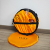 VUKU Tavole a vela pieghevoli da 42 pollici per paddle board con borsa trasparente per finestra, vela sottovento portatile in nylon resistente per paddle board, kayak, canoe